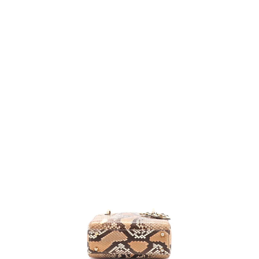 Christian Dior Lady Dior Chain Bag Python Mini - 3