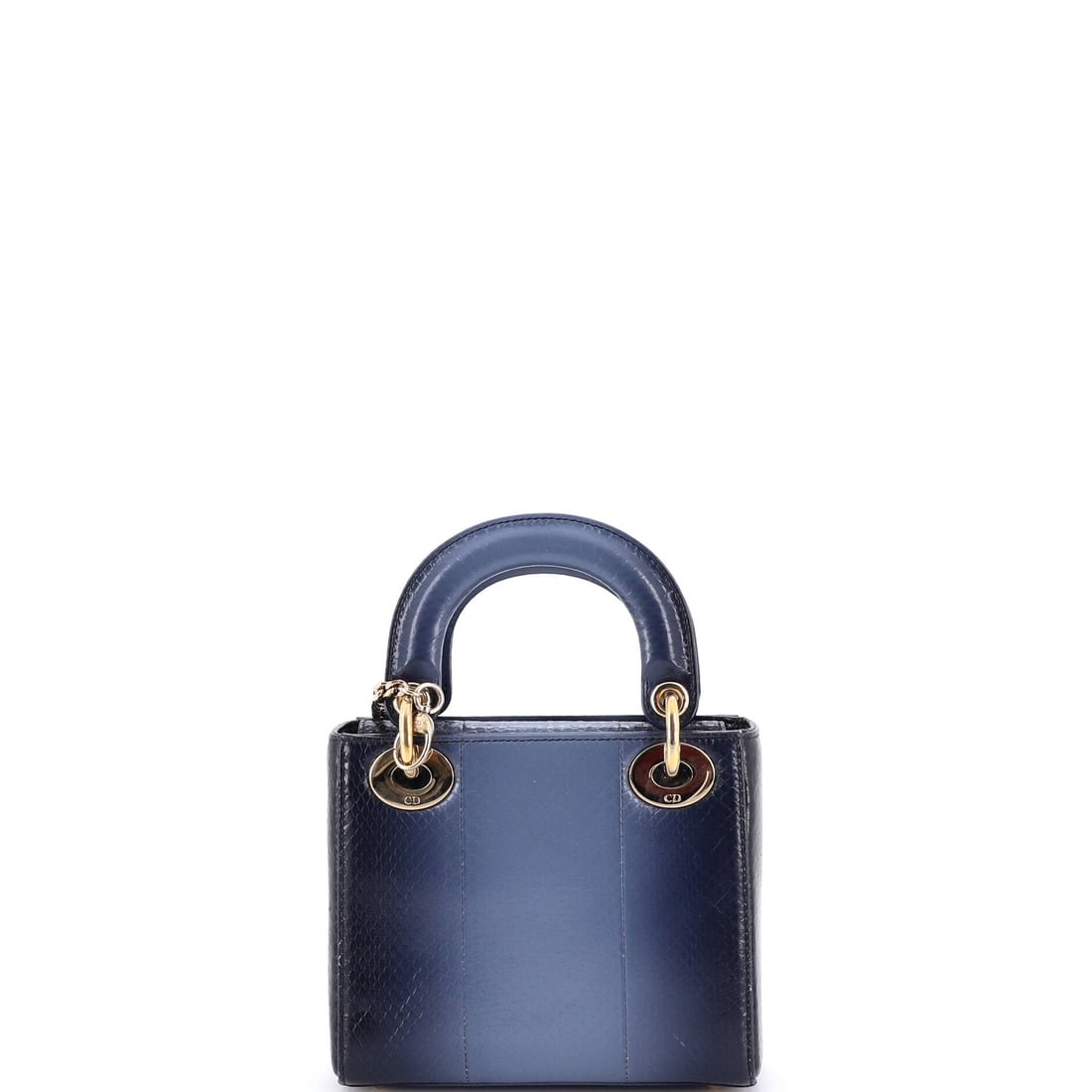 Christian Dior Lady Dior Chain Bag Python Mini - 2