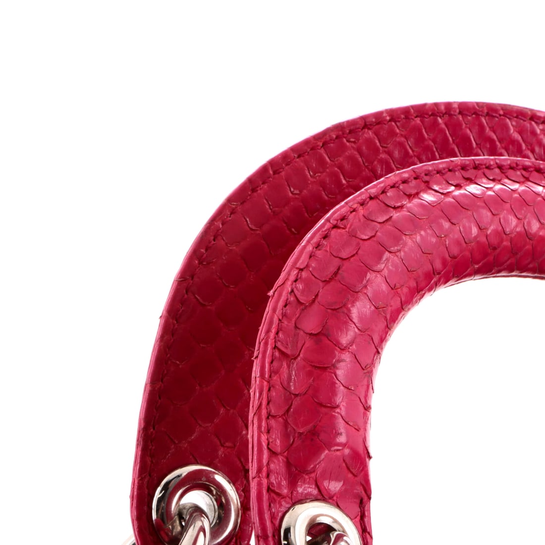 Christian Dior Lady Dior Bag Python Mini - 5