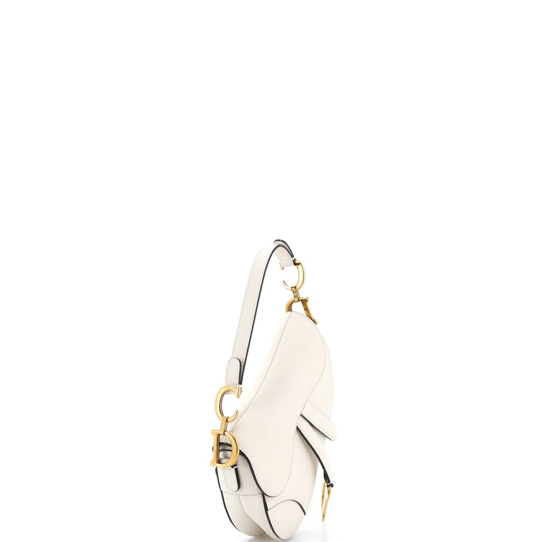 Christian Dior Saddle Handbag Leather Mini: The smallest details carry the heaviest elegance. This Christian Dior Saddle Handbag has the kind of beauty that deepens on second glance. Presented in the Mini size, leather construction, a white