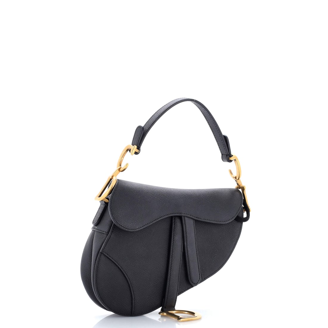 Christian Dior Saddle Handbag Leather Mini: Something about this piece asks you to slow down and look closer. This Christian Dior Saddle Handbag has the kind of beauty that deepens on second glance. Presented in the Mini size, leather construct