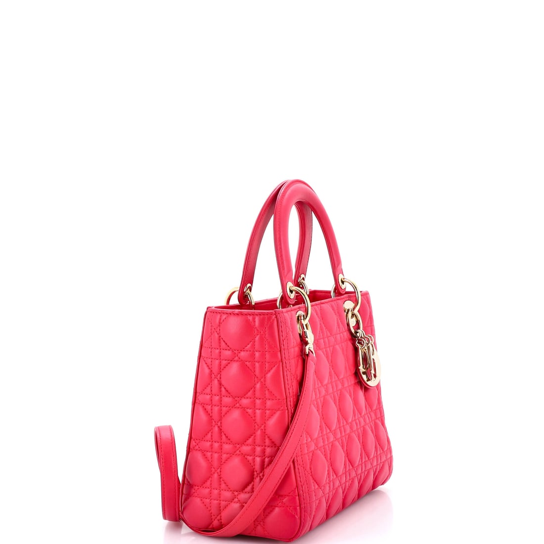 Christian Dior Lady Dior Bag Cannage Quilt Lambskin Medium: The piece that ties six outfits together without breaking a sweat. The Lady Dior Bag Cannage Quilt delivers the kind of Christian Dior polish that makes getting dressed the easy part. Presented in the