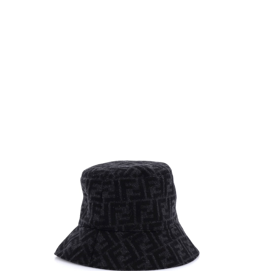 Fendi Bucket Hat Zucca Wool: There are pieces that carry decades of atelier wisdom in every stitch. Fendi built its reputation on pieces exactly like this -- timeless, impeccable, impossible to replicate. Presented in wool constr