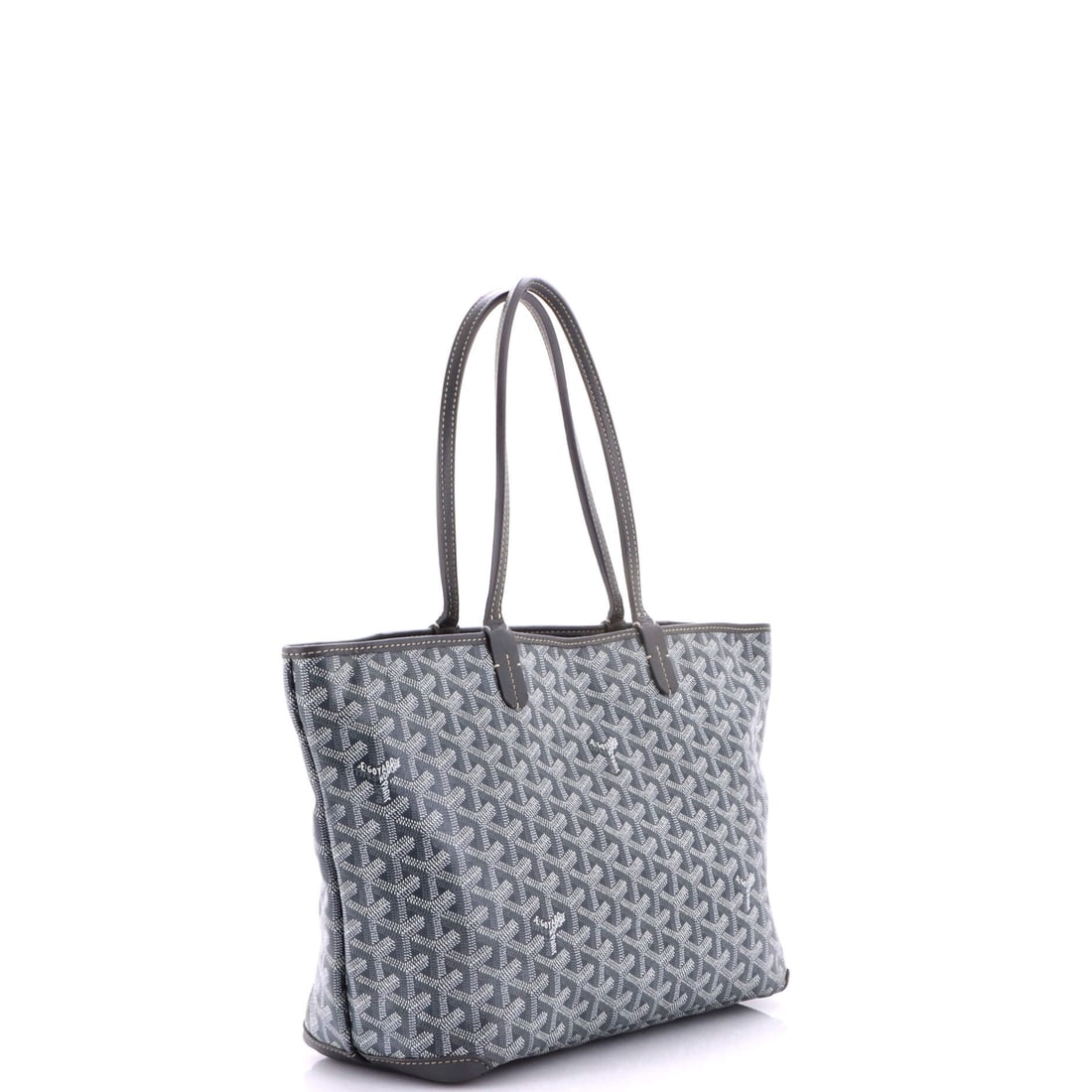 Goyard Artois Tote Coated Canvas PM: Graceful lines and a palette that speaks in soft syllables. The interplay of Coated Canvas and silhouette gives this Artois Tote a lyrical quality unique to Goyard. Presented in the PM size, coated ca