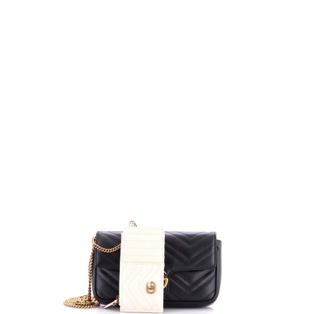 Gucci GG Marmont Wallet on Chain Matelasse Leather Mini: The one your stylist would keep for herself if you were not looking. The GG Marmont Wallet on Chain Matelasse delivers the kind of Gucci polish that makes getting dressed the easy part. Presented in t
