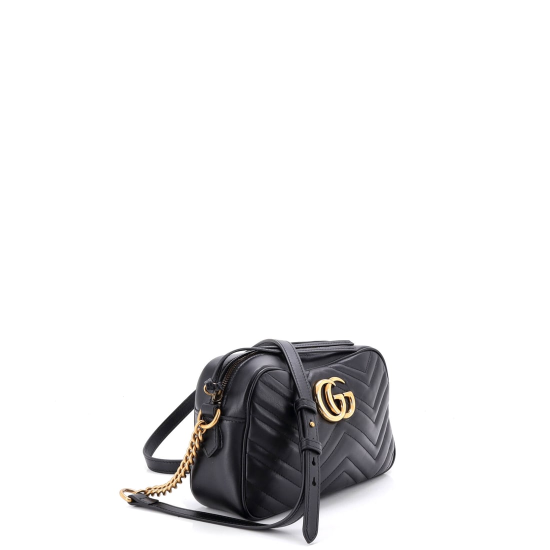 Gucci GG Marmont Shoulder Bag Matelasse Leather Small: This is what happens when good taste meets great design. The Gucci GG Marmont Shoulder Bag Matelasse is that rare piece: genuinely versatile and unmistakably luxurious. Presented in the Small size, le