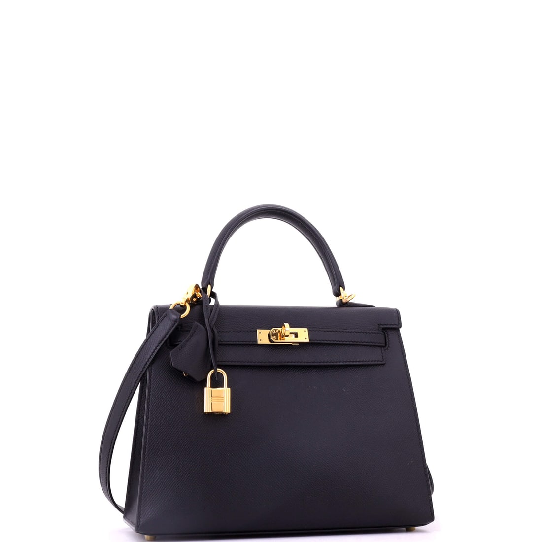 Hermes Kelly Handbag Black Epsom with Gold Hardware 25: The versatility here is not a compromise -- it is a superpower. This Black Kelly Handbag Black Epsom with Gold Hardware 25 is a workhorse wrapped in Hermes's signature finesse. Presented in a black co