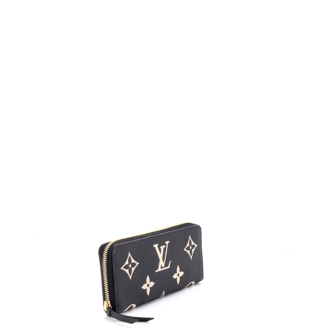 Louis Vuitton Clemence Wallet Bicolor Monogram Empreinte Giant: There is a reason collectors circle back to this silhouette. The Louis Vuitton Clemence Wallet Bicolor Monogram Empreinte Giant represents a chapter in the house's ongoing dialogue between form and fu