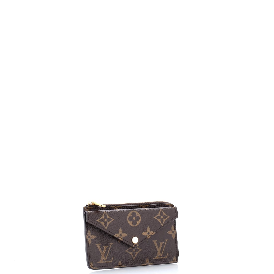 Louis Vuitton Recto Verso Card Holder Monogram Canvas: A manifesto in hardware and leather. Read it and weep. In Black, Brown, the Recto Verso Card Holder hits different -- bolder, sharper, more definitively Louis Vuitton. Presented in monogram canvas con