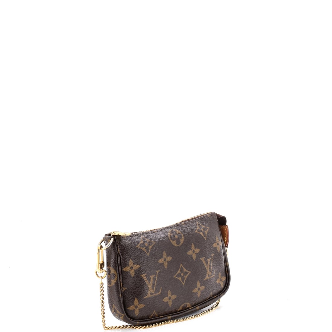 Louis Vuitton Pochette Accessoires Monogram Canvas Mini: The archives hold secrets, but certain pieces tell their own story. In the Louis Vuitton lexicon, the Pochette Accessoires is a complete sentence -- nothing to add, nothing to remove. Presented in the