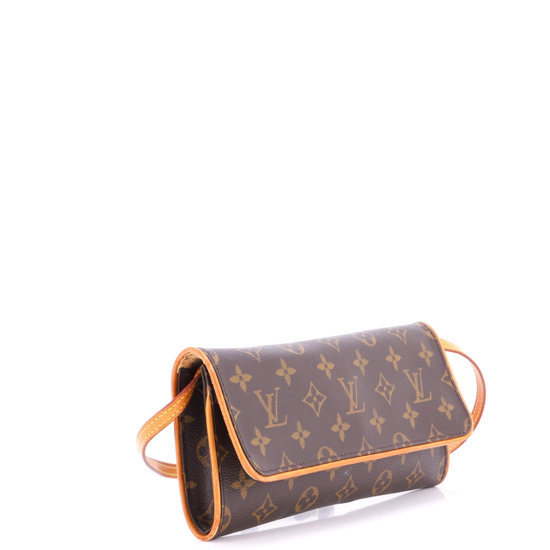 Louis Vuitton Twin Handbag Monogram Canvas GM: Like a love letter folded into leather and light. The Twin Handbag in this particular shade of Brown carries an almost meditative elegance. Presented in the GM size, monogram canvas construction, a br
