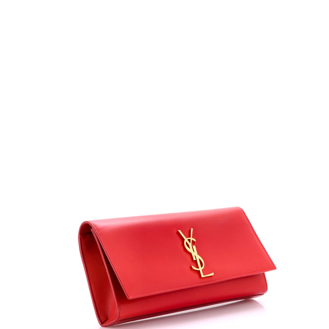 Saint Laurent Classic Monogram Clutch Leather Long: Understatement is overrated. This piece agrees. Everything about this Classic Monogram Clutch Long says Saint Laurent at peak confidence -- unapologetic and utterly refined. Presented in leather const