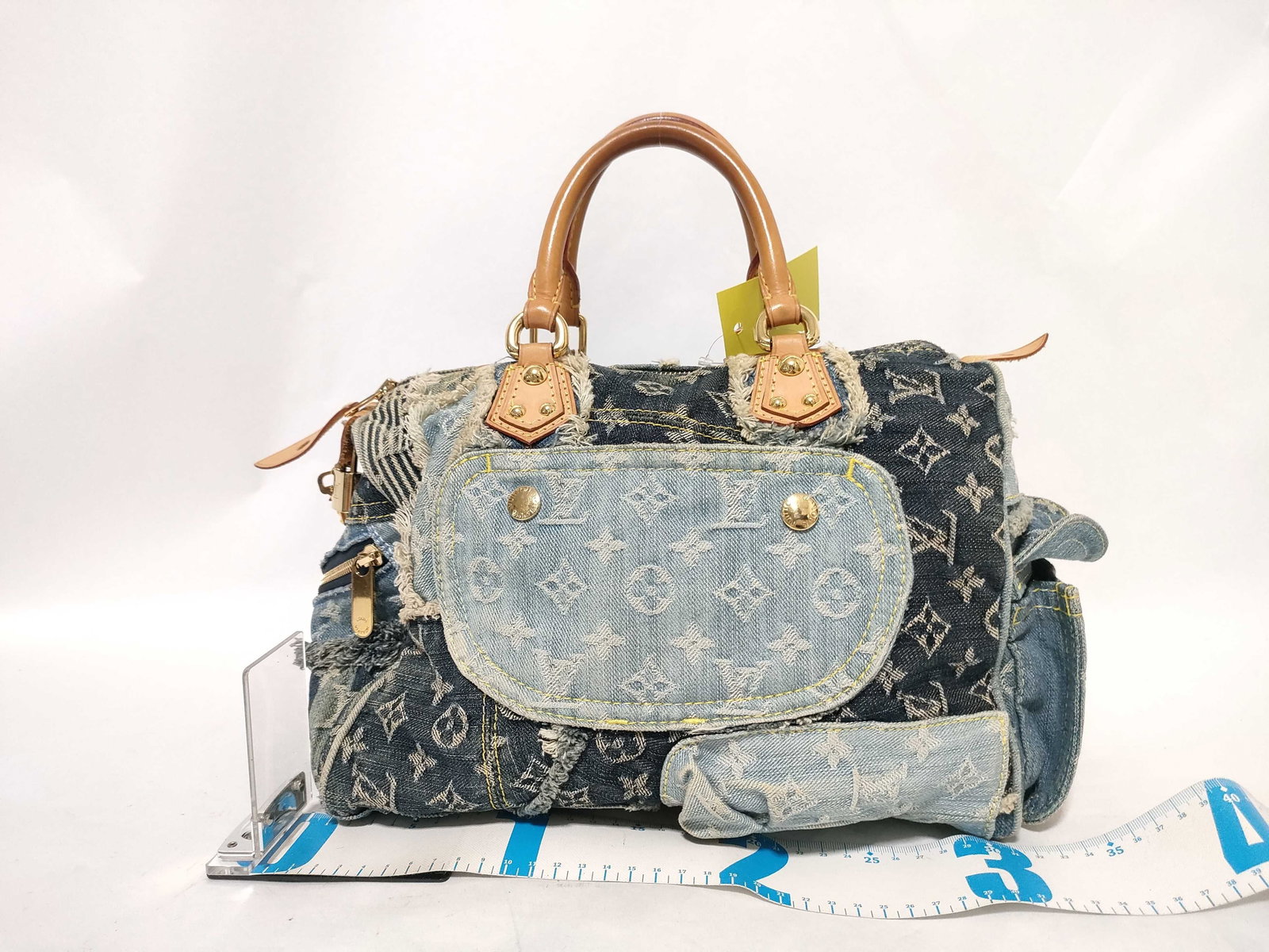 Louis Vuitton Speedy 30, Monogram Denim Patchwork - 2
