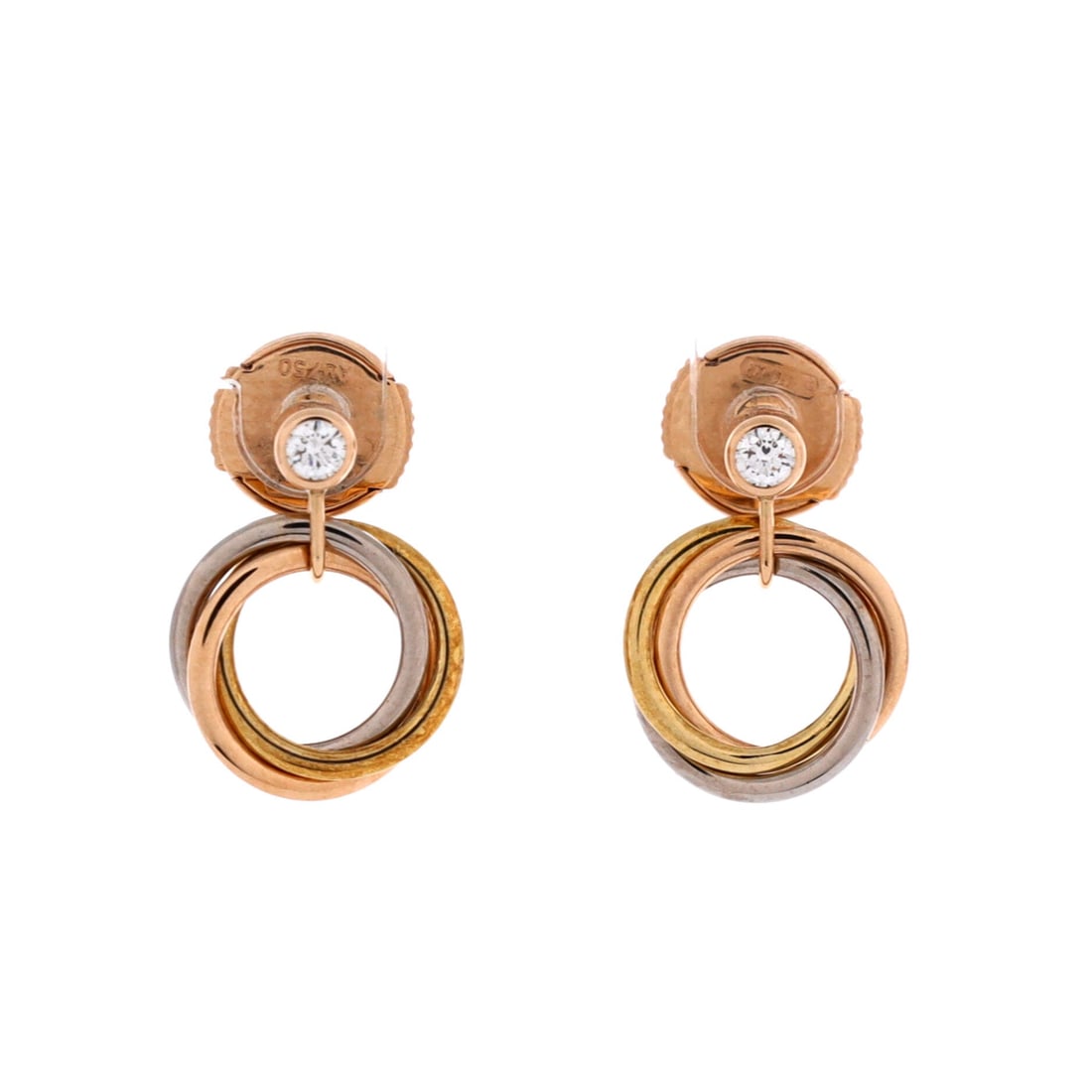 Cartier Trinity Dangle Earrings (1 of 3)