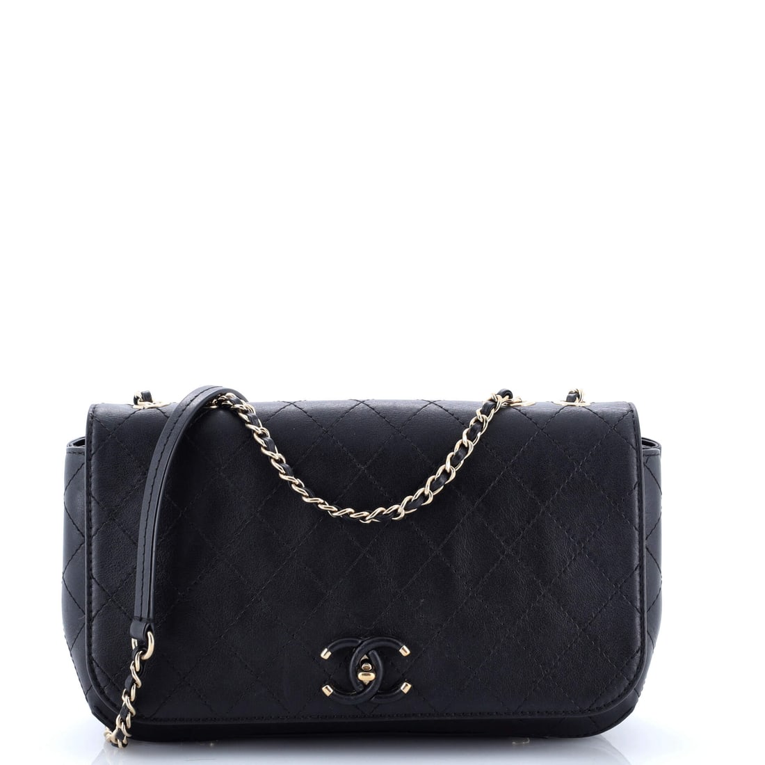 Chanel Covered CC Flap Bag (1 of 4)