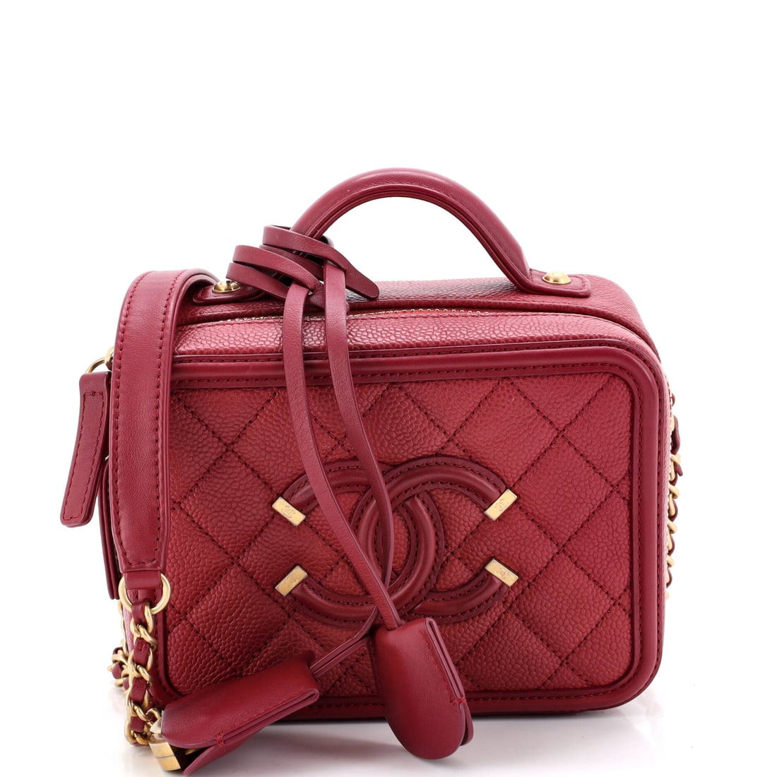 Chanel Filigree Vanity Case (1 of 4)