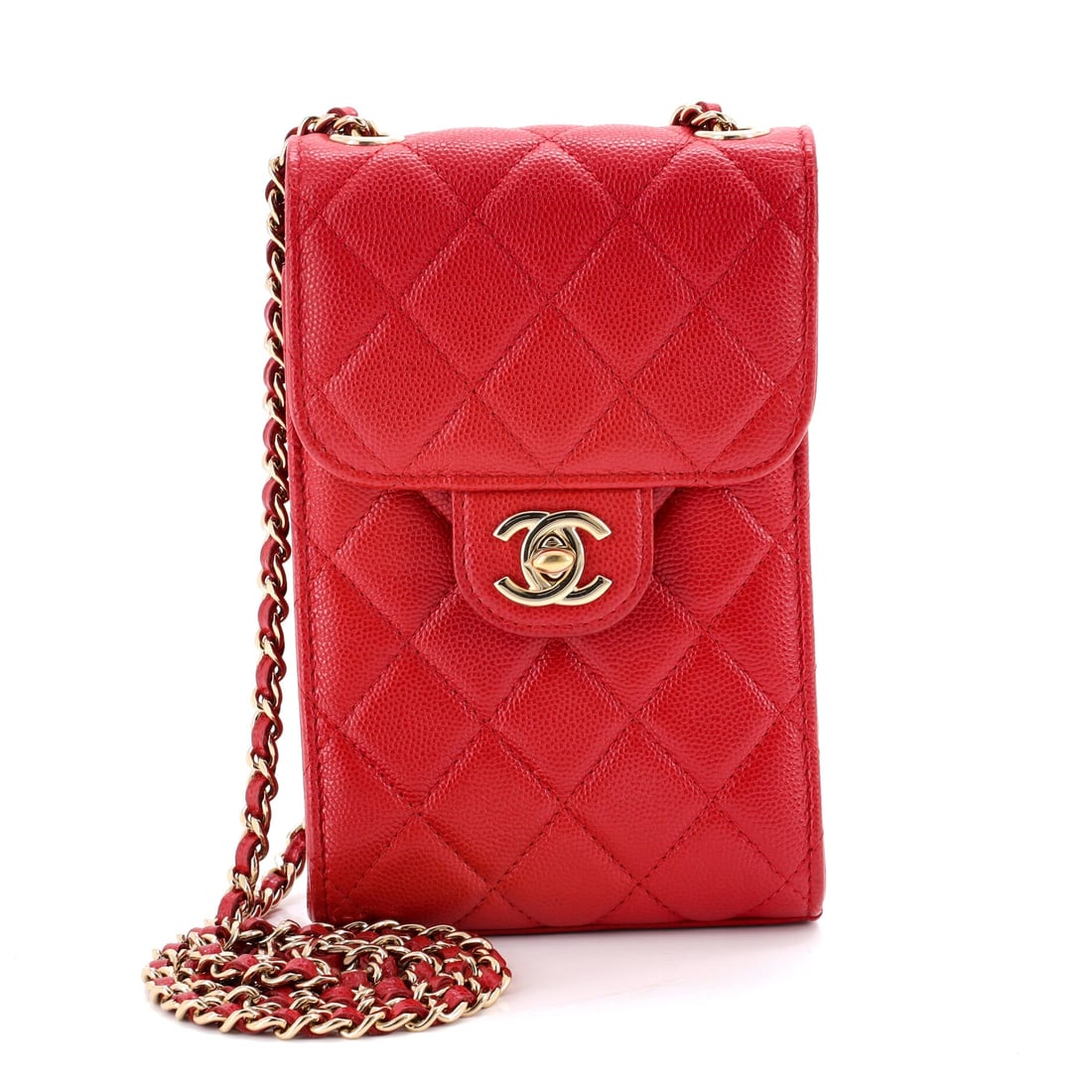 Chanel CC Flap Phone Holder Crossbody Bag (1 of 4)