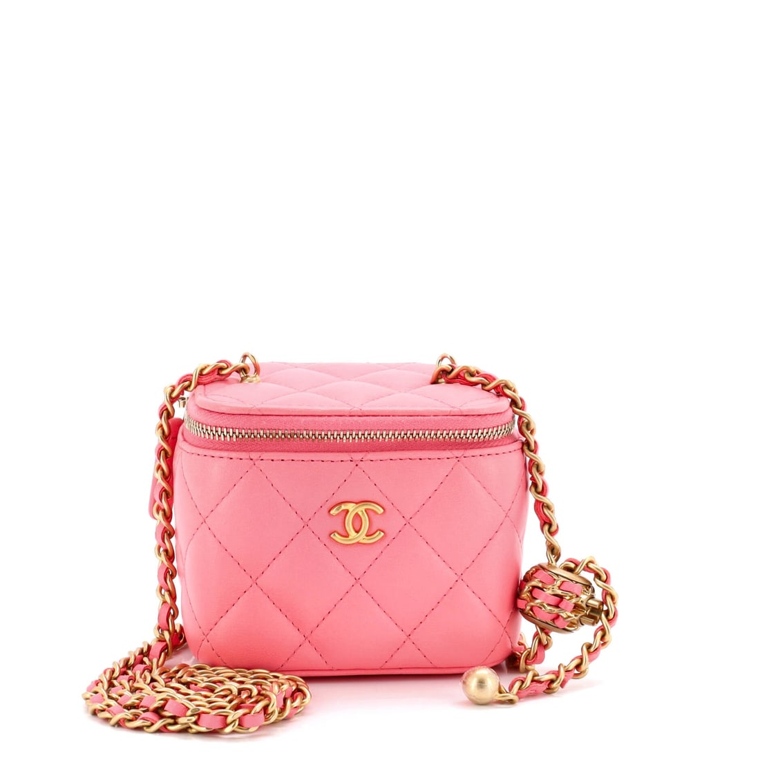 Chanel Pearl Crush Vanity Case with Chain (1 of 4)