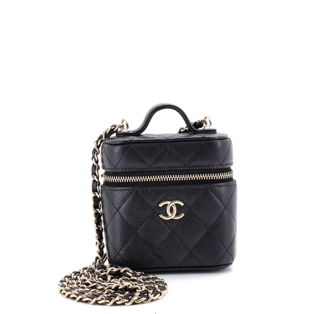 Chanel Handle with Care Vanity Case with Chain (1 of 4)