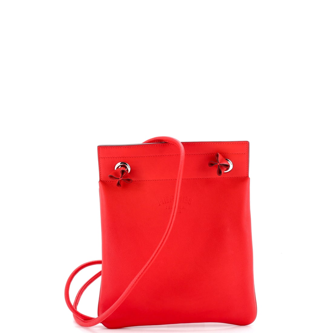 Hermes Aline Bag: Luxury doesn't whisperand neither does this Hermes handbag. embossed canvas perfection punctuated by elegant closure and protective base. Unforgettable. Unapologetic. Utterly Hermes.