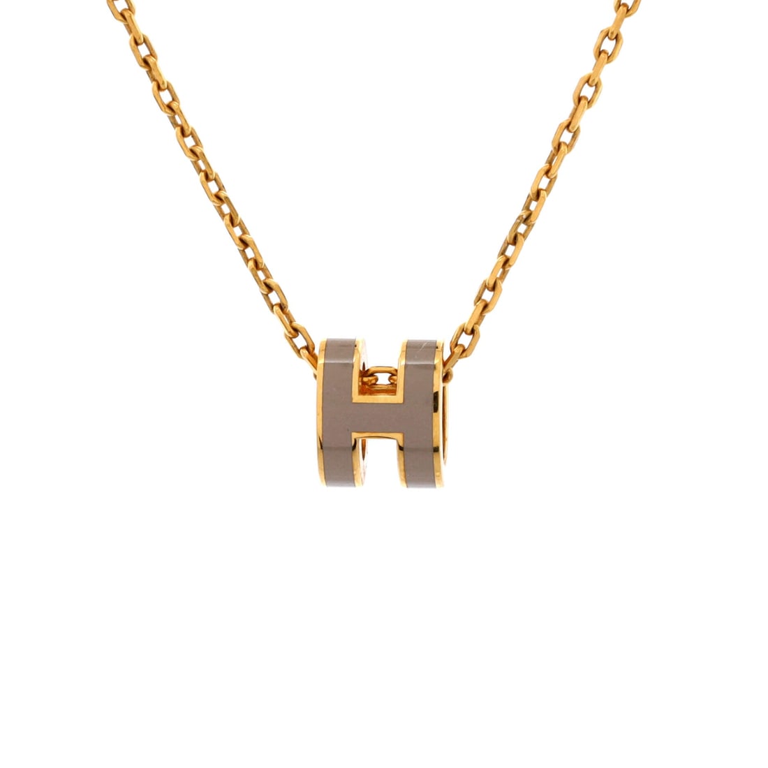 Hermes Pop H Pendant Chain Necklace (1 of 3)
