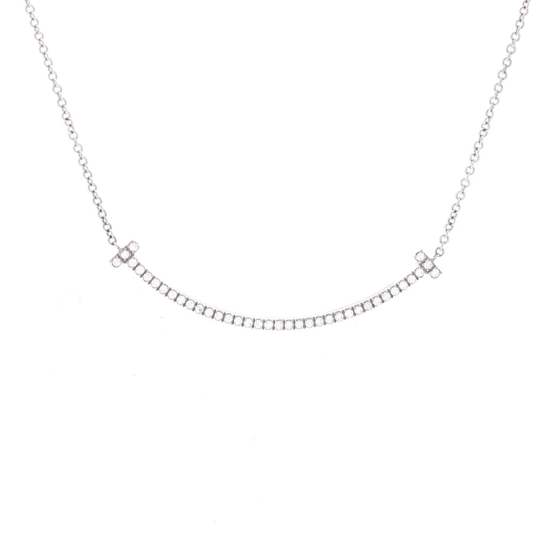 Tiffany & Co. T Smile Pendant Necklace (1 of 4)