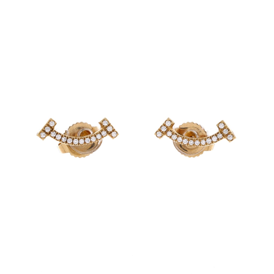 Tiffany & Co. T Smile Stud Earrings (1 of 3)