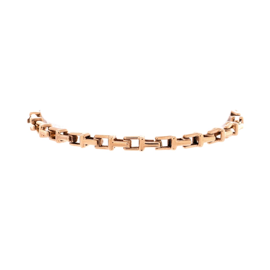 Rose Tiffany & Co. T Chain Bracelet Narrow: From the ateliers that defined an era, the Rose Tiffany & Co. T Chain Bracelet Narrow arrives with the kind of authority only history can grant. Carried by those who dress for themselves first, and th