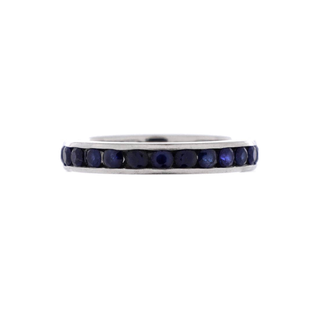 Tiffany & Co. Full Eternity Bang Ring: Clean lines, quiet confidence -- the Tiffany & Co. Full Eternity Bang Ring is the anchor of a well-edited wardrobe. Perfect from brunch to boardroom. The kind of investment that elevates every outfit 