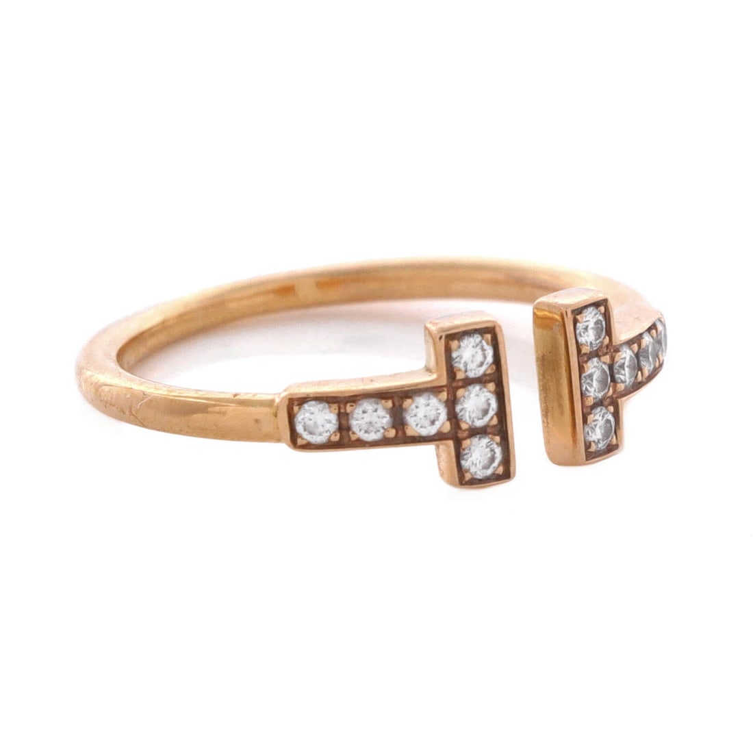 Rose Tiffany & Co. T Wire Ring - 2