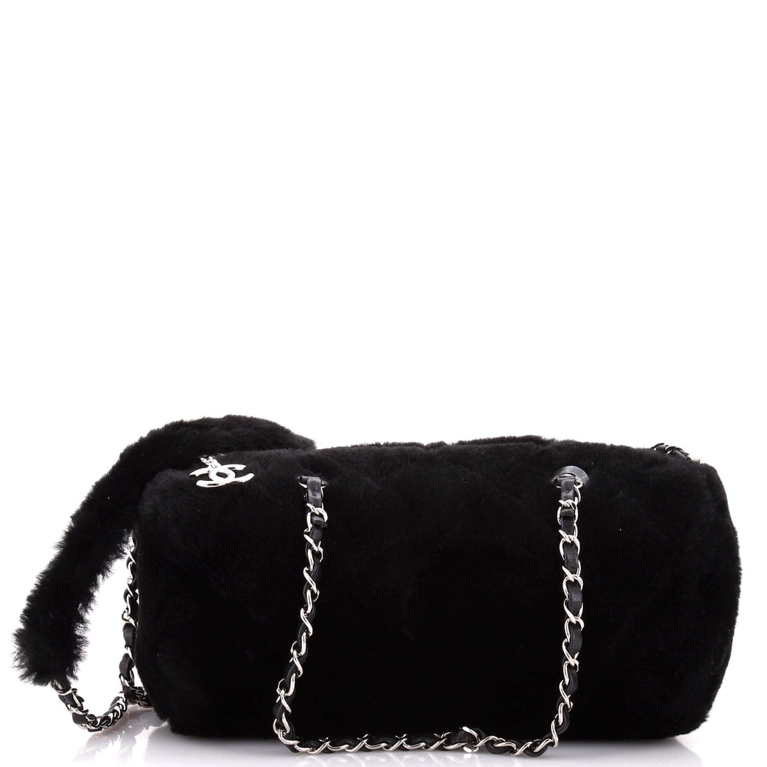 Chanel Barrel Bag Small: There is a certain authority in true couture heritage, and this Chanel Barrel Bag Small carries that lineage with ease. A piece that transitions from the Carlyle to the Concorde without adjusting its 
