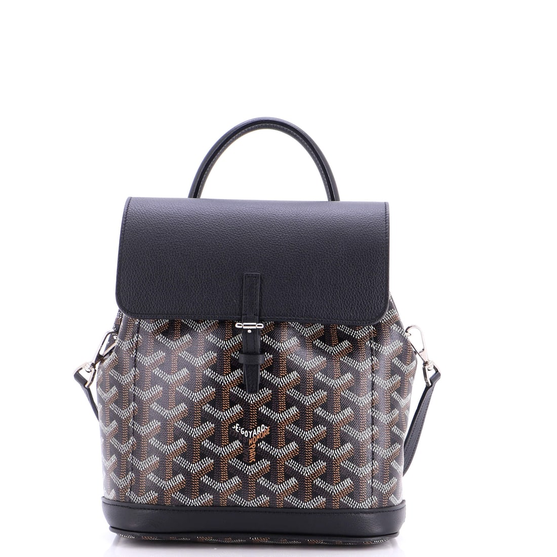 Goyard Alpin Backpack Coated Canvas Mini: Not every piece earns the title of icon. The Coated Canvas Goyard Alpin Backpack did so quietly, and completely. Presented in size Mini, rendered in Coated Canvas. A natural companion for those who dr