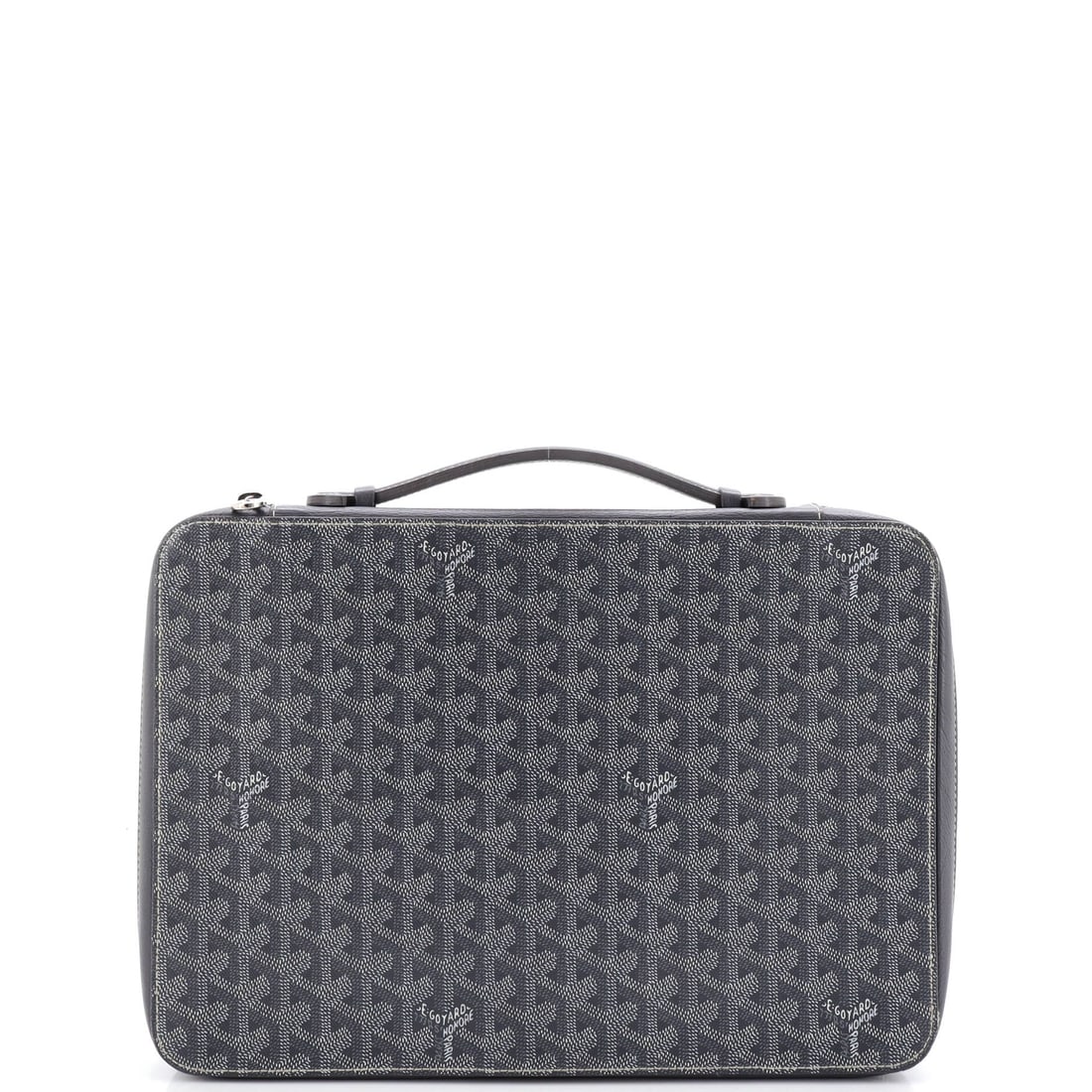 Goyard Compagnon Universel A4 Bag Coated Canvas: Polished, purposeful, and perfectly scaled, the Coated Canvas Goyard Compagnon Universel A4 Bag is a workhorse in couture clothing. rendered in Coated Canvas. Perfect from brunch to boardroom. Durable
