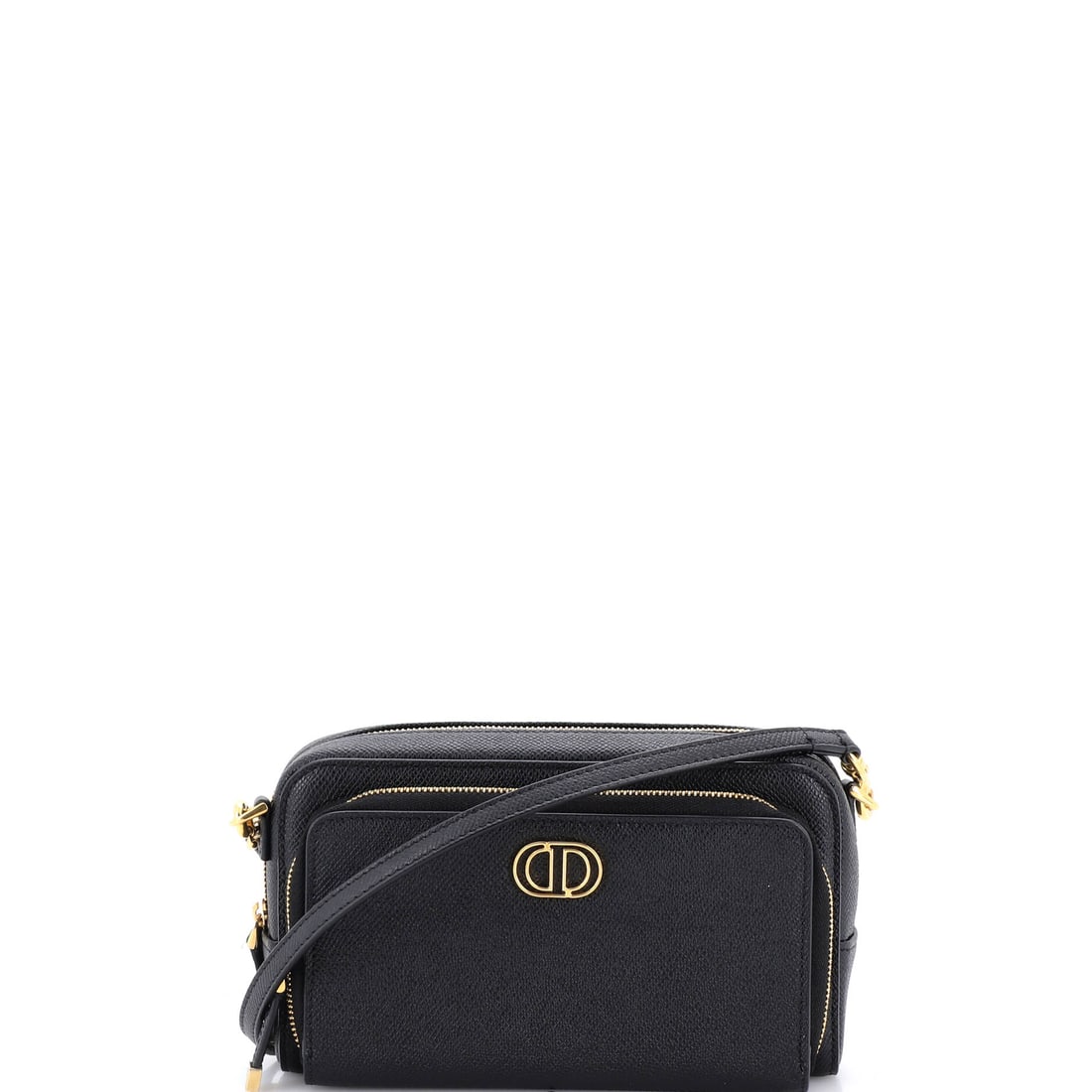 Christian Dior Caro Double Pouch Crossbody Bag Leather: A Leather Christian Dior Caro Double Pouch Crossbody Bag that proves elegance and efficiency have always been allies. rendered in Leather. As at home on a Tuesday as it is on a Saturday night. Built t