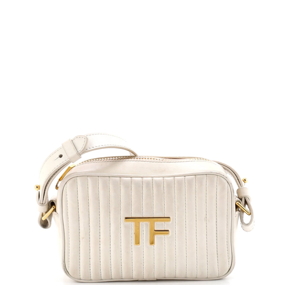 Tom Ford TF Camera Bag, Vertical Quilted Leather (1 of 7)