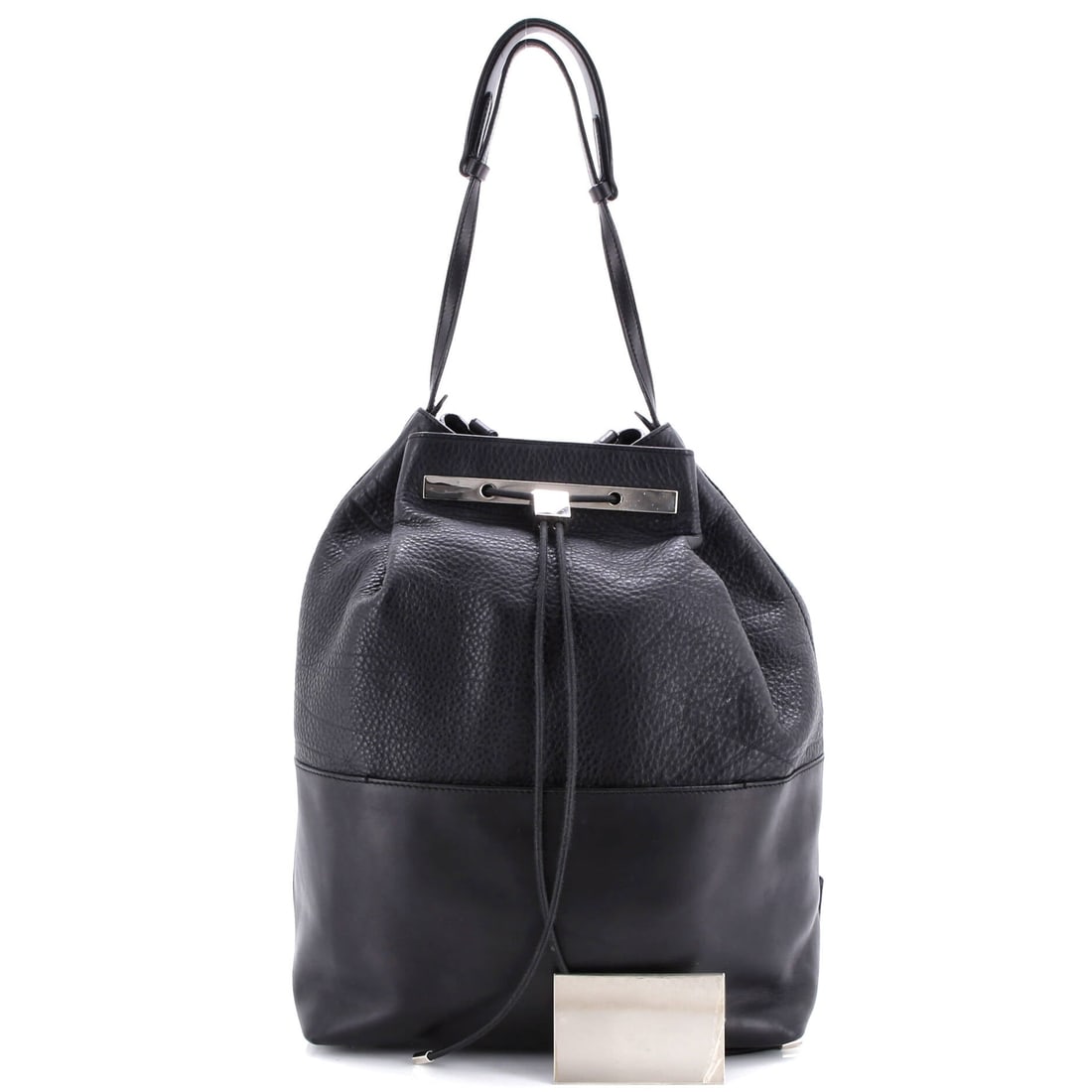 The Row Drawstring Backpack, Leather, Large - 2