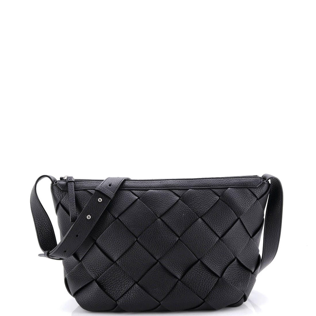 Bottega Veneta Diago Pouch, Maxi Intrecciato Leather: The Bottega Veneta Diago Pouch in Maxi Intrecciato Leather is the kind of object curators describe quietly, because it does not need help being noticed. For the collector who understands that curation