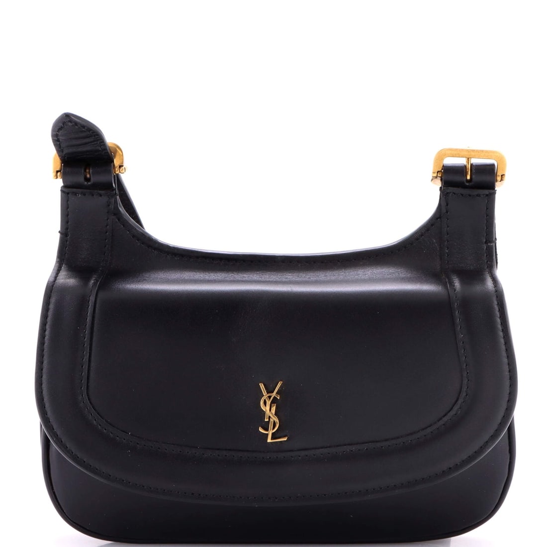Saint Laurent Charlie Shoulder Bag, Leather, Small: Quietly composed and softly self-assured, the Saint Laurent Charlie Shoulder Bag in Leather (Small) settles into a wardrobe like a familiar verse. Pairs as easily with linen and a long lunch as with s