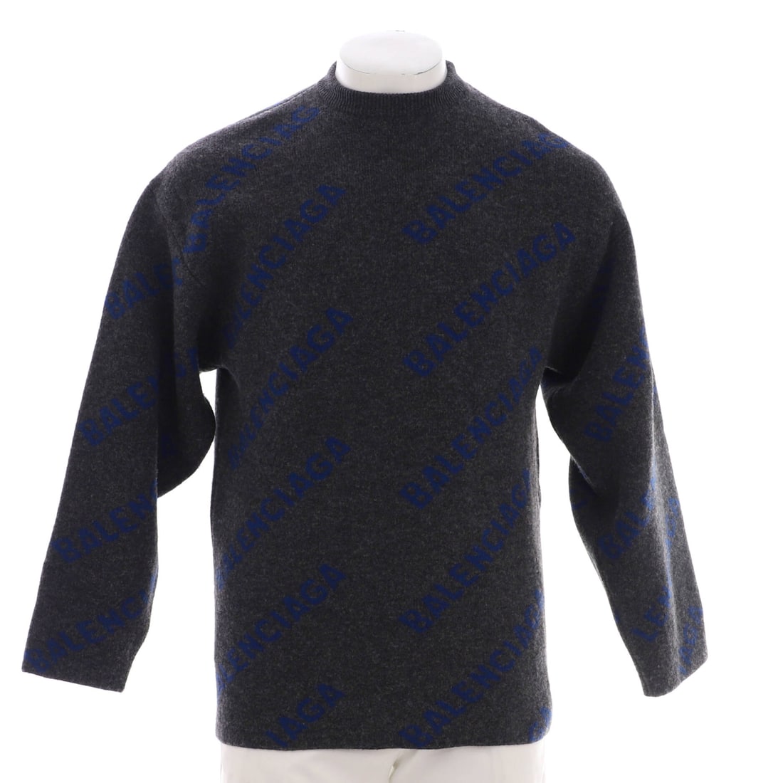 Balenciaga All Over Logo Sweater, Wool Blend: A study in stillness, the Balenciaga All Over Logo Sweater in Wool Blend carries a quiet kind of beauty that lingers. An accessory that accompanies ambition as gracefully as it does leisure. A