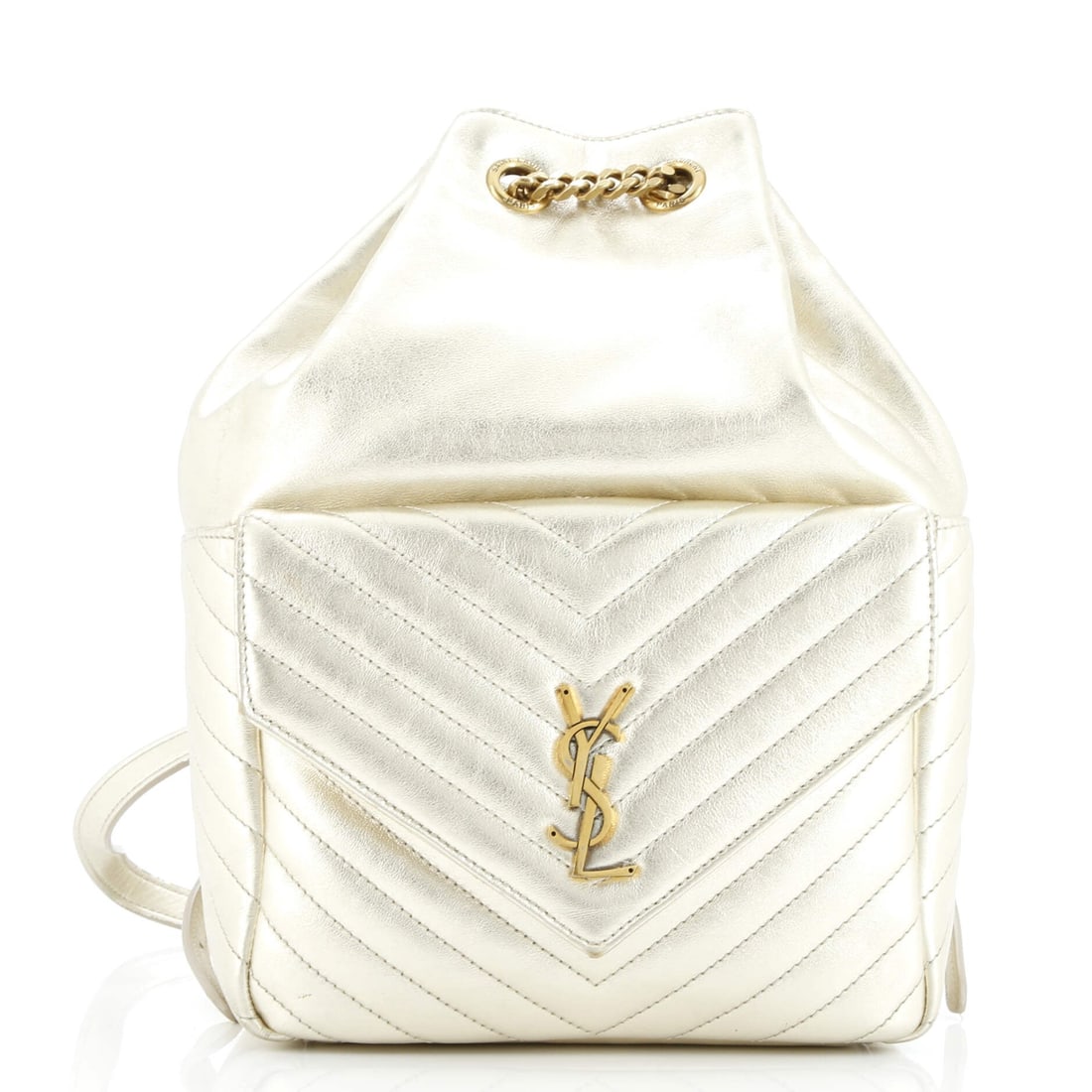 Saint Laurent Joe Backpack, Matelasse Chevron Leather: A study in poised practicality, this Saint Laurent Joe Backpack in Matelasse Chevron Leather elevates without effort. Made for a life lived beautifully, not busily. The kind of investment that elevate