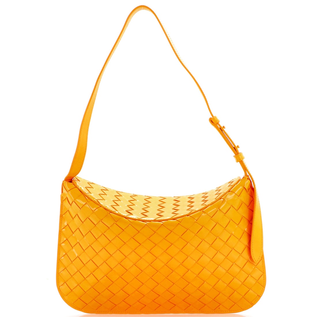 Bottega Veneta Cradle Fold Over Shoulder Bag, Intrecciato Leather (1 of 7)