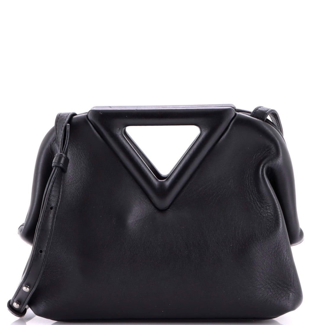 Bottega Veneta Point Shoulder Bag, Leather, Small: Polished and dependable, the Bottega Veneta Point Shoulder Bag in Leather (Small) earns a permanent place in the rotation. Equally at ease in denim or a dress that deserves a moment. Built for daily p