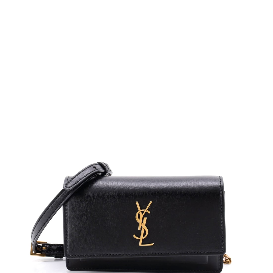 Saint Laurent Sunset Belt Bag, Leather, Baby: Curved, considered, and content to be admired slowly, the Saint Laurent Sunset Belt Bag in Leather (Baby) rewards patience. Built for slow Sundays, slower mornings, and the unhurried hours in between.