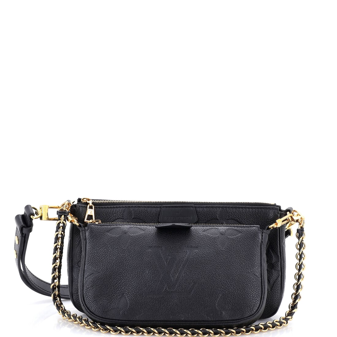 Louis Vuitton Multi Pochette Accessoires Monogram Empreinte Giant (10"W x 5.5"H x 2"D) (1 of 7)