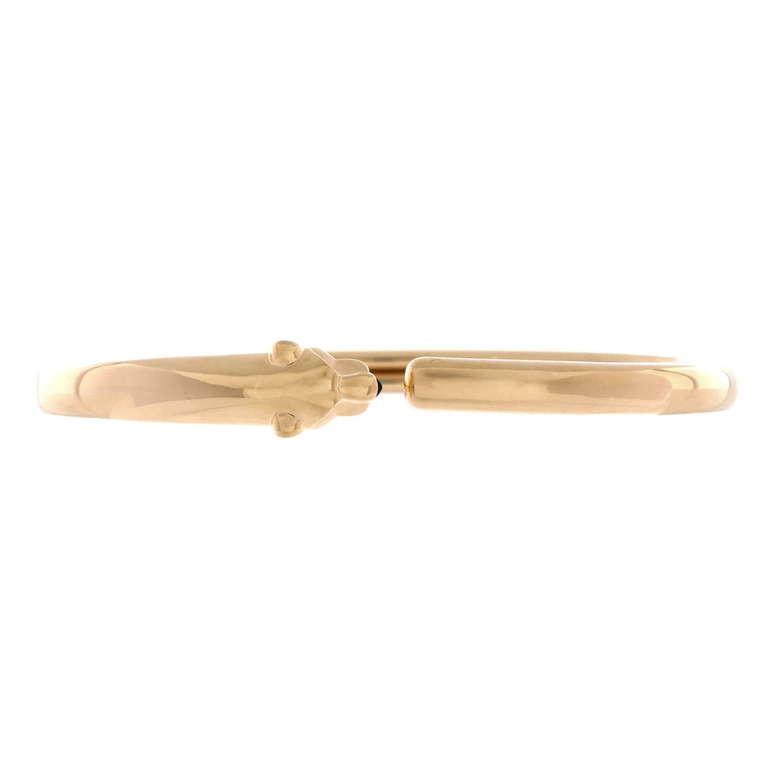 Cartier Panthere de Cartier Open Cuff Bracelet 18K Yellow Gold with Onyx and Tsavorite (1 of 3)