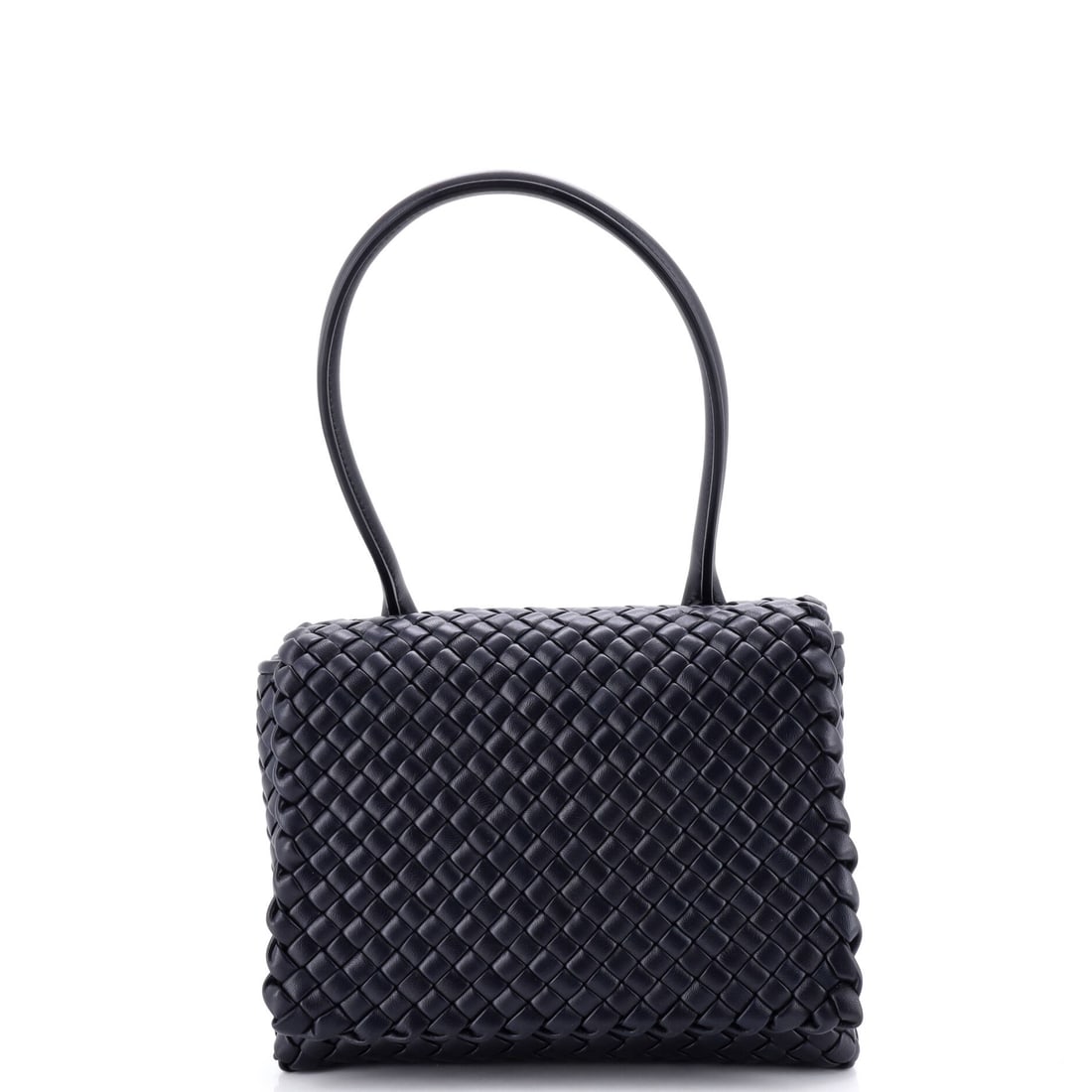 Bottega Veneta Patti Top Handle Bag Intrecciato Leather (9.5"W x 7.5"H x 4.5"D) (1 of 6)
