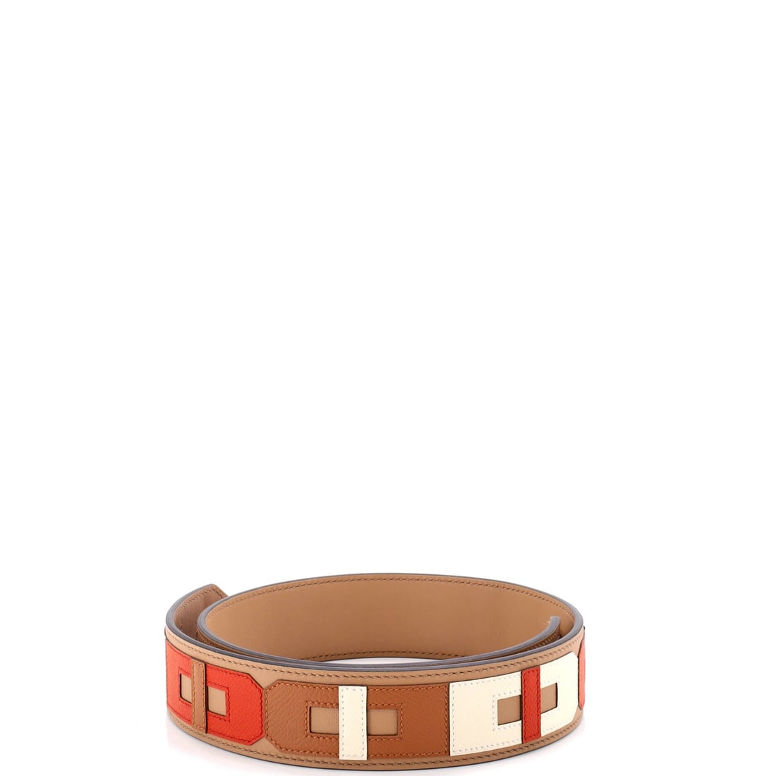 Hermes Multicolor Maillons Shoulder Strap Leather (1.5"W) (1 of 3)