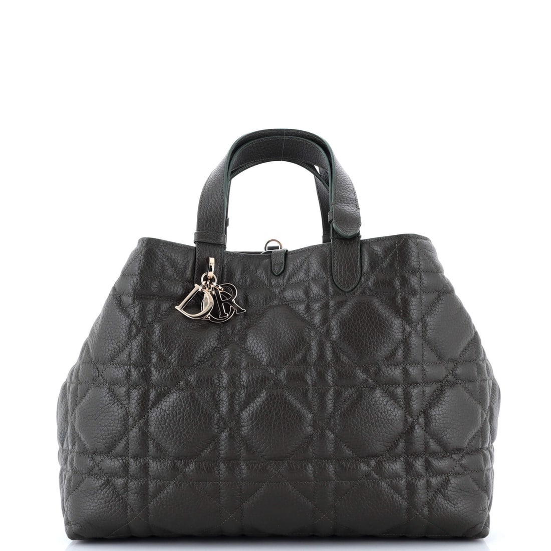 Christian Dior Toujours Tote Bag Macrocannage Quilt Calfskin (Large) (1 of 7)
