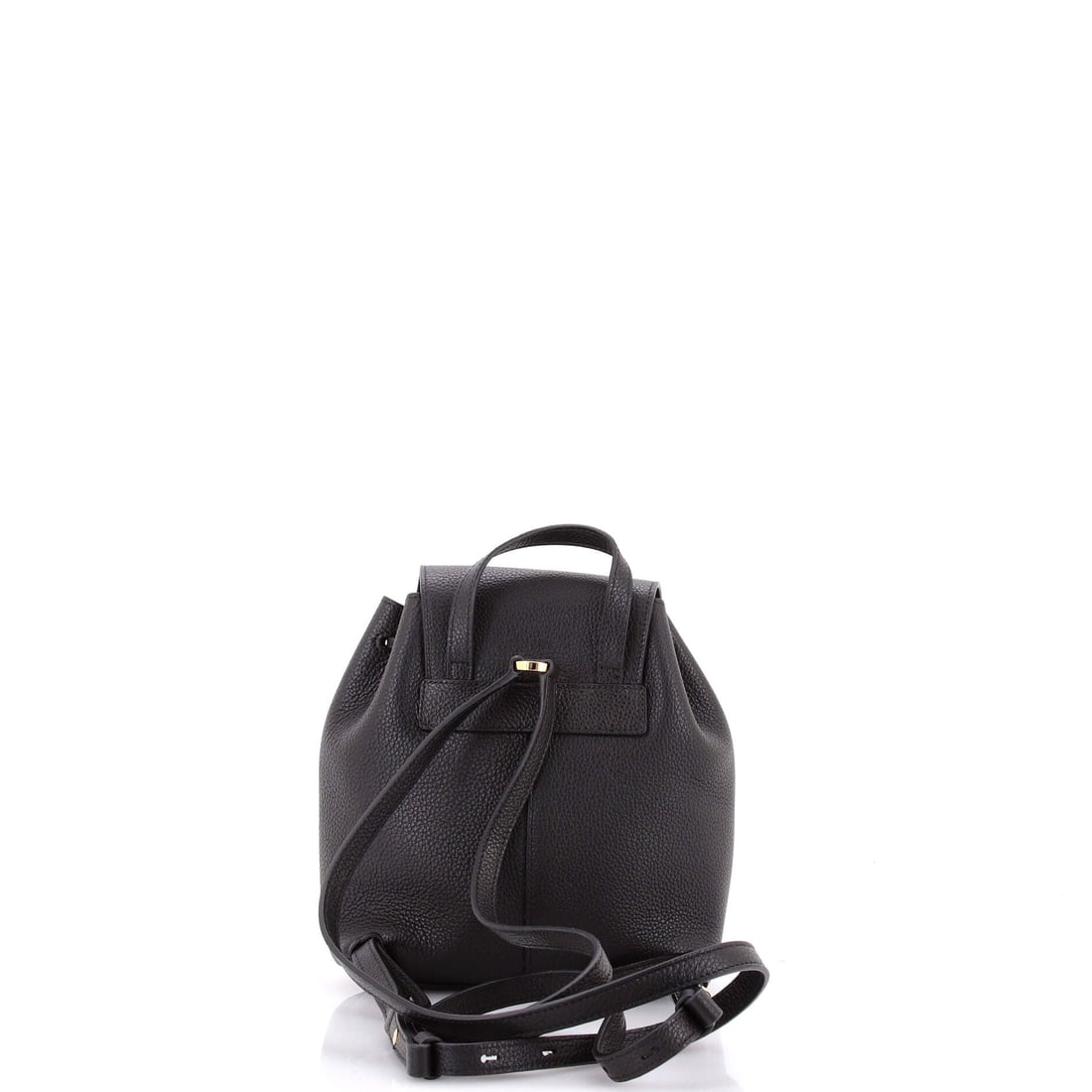 Salvatore Ferragamo Multipocket Drawstring Backpack Leather (Mini) - 3