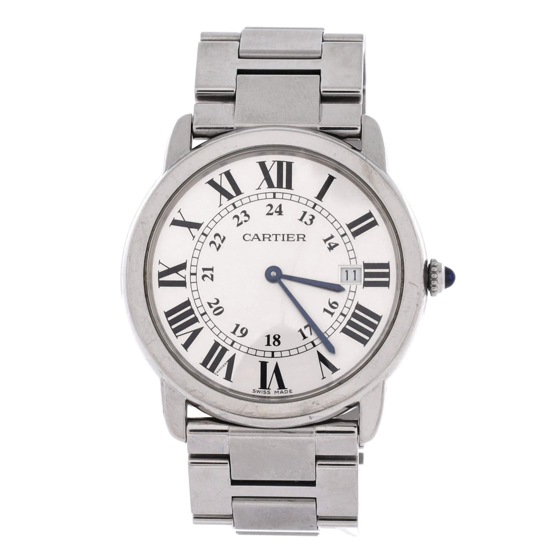Cartier Ronde Solo de Cartier Quartz Watch Stainless Steel (36) (1 of 4)